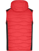 JN Pánská strečová fleecová vesta 02. red/black model 22414931 - Daiber JN Pánská strečová fleecová vesta 02. red/black model 22414931 - Daiber