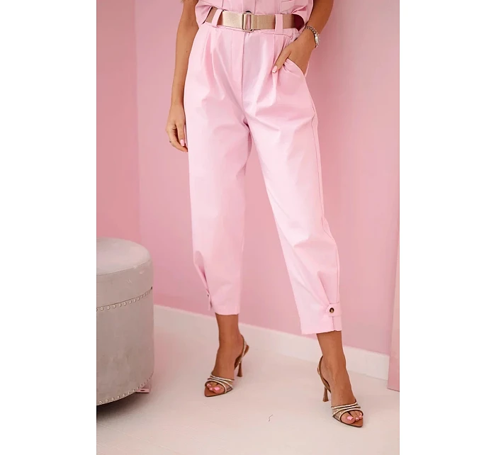 Súprava vesta + nohavice candy pink