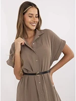 MI SK šaty A2494.99 hnedé MI SK šaty A2494.99 hnedé