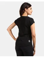 Dámske tričko ROANE-W Čierne s potlačou - Kilpi