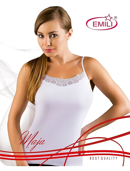 Černá dámská košilka Emili Maja S-XL