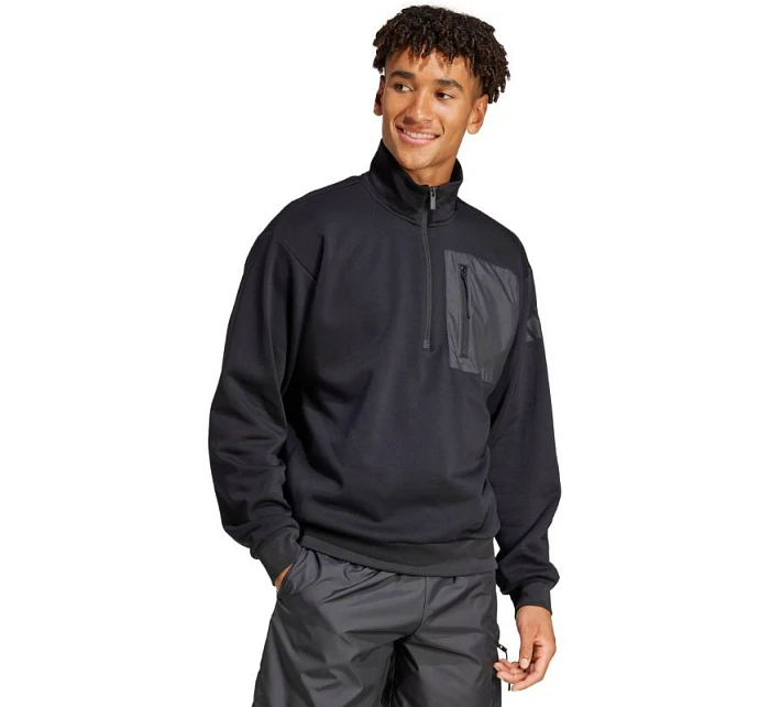 Pánská mikina City Escape Fleece  černá pánské model 21953619 - ADIDAS