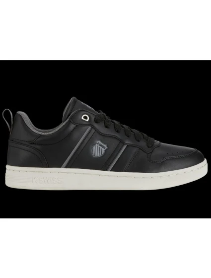 K-Swiss pánska športová obuv Lozan Match Lux trainers kožené tenisky black (04308-032-M)