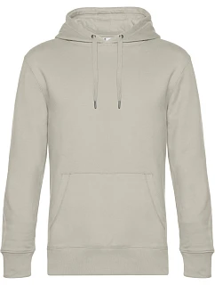 B&C KING Hooded_° Pánska mikina s kapucňou 01.U02K grey fog