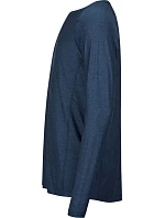 Tee Jays TJ 7022 Športové tričko CoolDry s dlhým rukávom 18.7022 tmavomodrá melírovaná