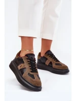 Dámské Kožené Tenisky Na Platformě Daniel Just Dare Černé model 21703393 - Daniel Lopez Just Dare