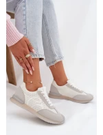Sneakersy Dámské sportovní Bílá-Šedá Tarlisse