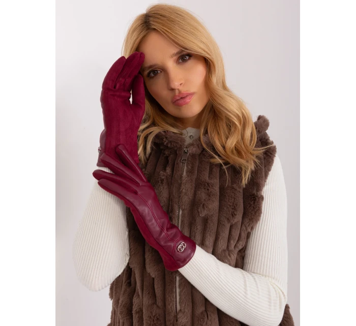 AT RK 239801 rukavice.11 bordó