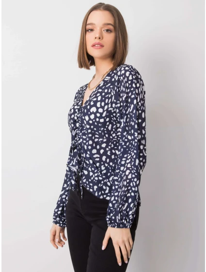 Blúzka DHJ BZ 12283 1.93P tmavo modrá