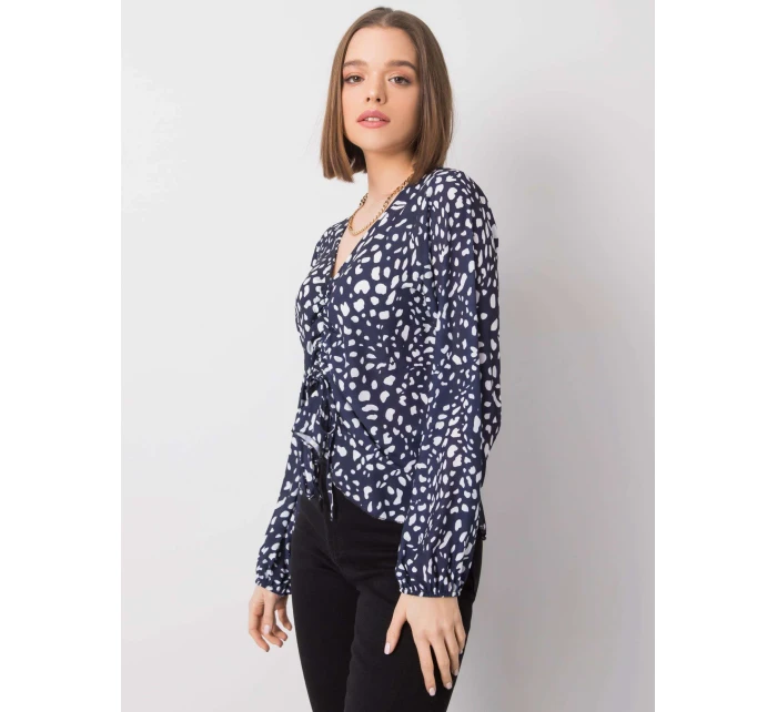 Blúzka DHJ BZ 12283 1.93P tmavo modrá