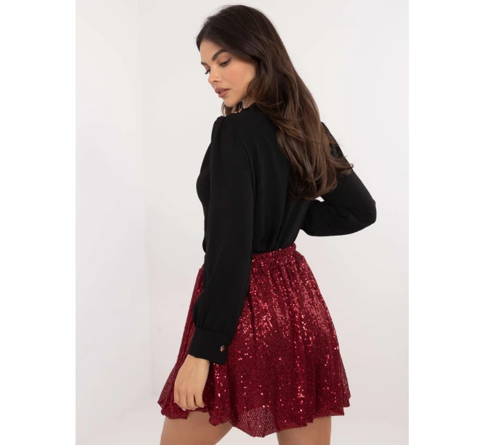 Sukňa MI SD 271360.74 bordová Sukňa MI SD 271360.74 bordová