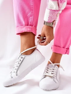 Women's Leather Sneakers BIG STAR II274055 White