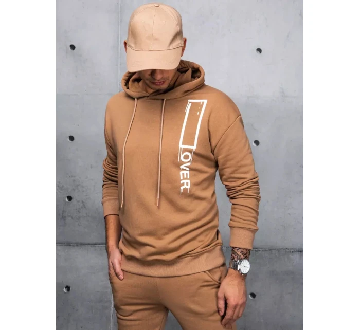Pánská tepláková souprava velbloudí barvy Dstreet model 21967451 - FashionStreet