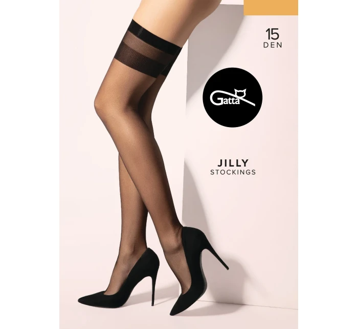 Dámske samodržiace pančuchy Gatta Jilly Stretch A'2