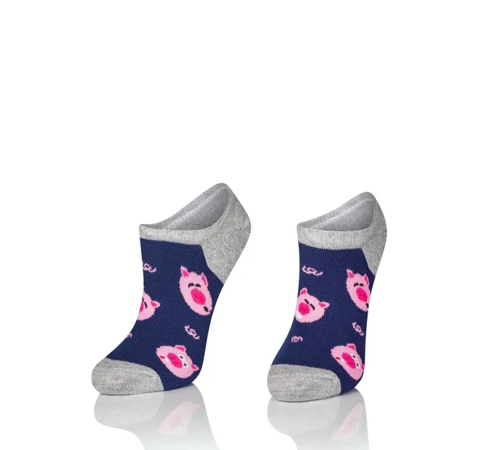 Dámske vzorované ponožky Intenso 1818 Cotton 35-40