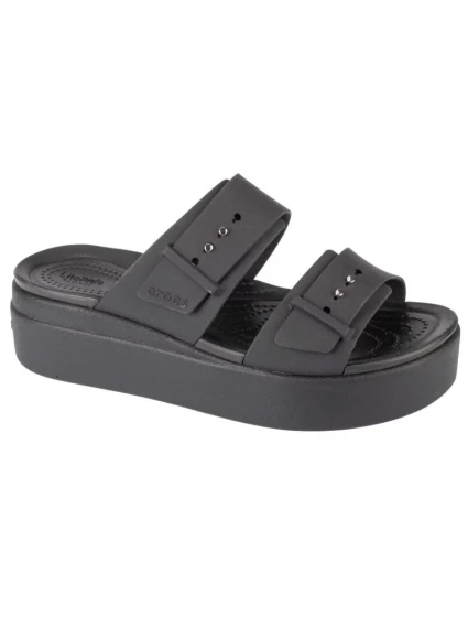 Dámske žabky Crocs Brooklyn Low Wedge Sandal W 207431-001 Dámske žabky Crocs Brooklyn Low Wedge Sandal W 207431-001