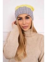 Milano fleecová čepice K203 model 18749971 - K-Fashion Milano fleecová čepice K203 model 18749971 - K-Fashion