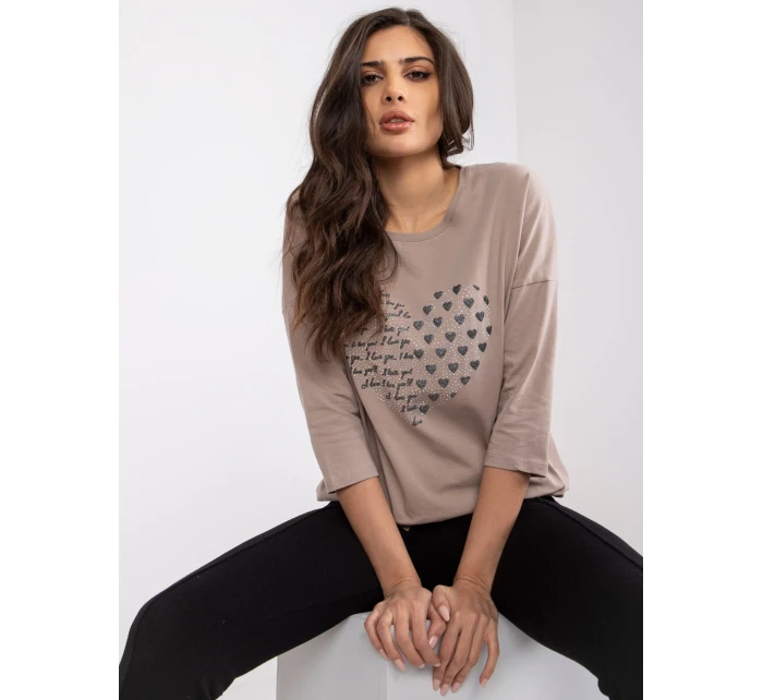 Halenka RV BZ model 17081498 tmavě lila - FPrice Halenka RV BZ model 17081498 tmavě lila - FPrice