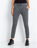 Tepláky RV DR 3698.09X tmavo šedá