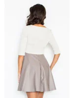 Šaty Rika M162 béžovej - Figl