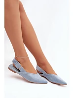 Dámske balerínky JH598/9755 Tanelia modré – Seastar