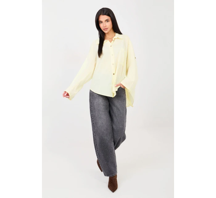 Košeľa s dlhým rukávom model 223316 Továrenská cena