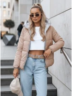 Dámska prechodná bunda prešívaná na oboch stranách VICTORIA SNUG sivá TY3696