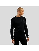 Pánske tričko Odlo BL TOP crew neck l/s ACTIVE WARM ECO veľkosť M Black Pánske tričko Odlo BL TOP crew neck l/s ACTIVE WARM ECO veľkosť M Black