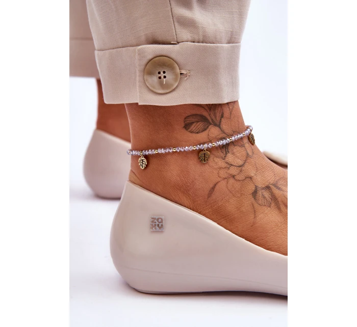 Dámské baleríny se srdcem model 21616916 světle béžová - Zaxy