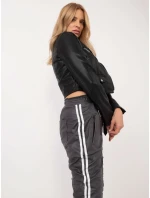 Spodnie DHJ SP model 20576477 grafitowy - FPrice