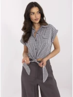 Košeľa NM BZ KA 01147.62P čierna biela