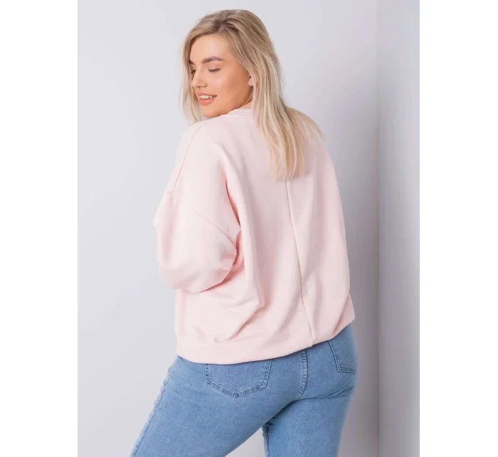 Mikina RV BL 6316.16X svetlo ružová