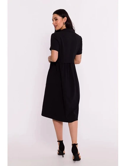 Košilové šaty model 20562086 černé - BeWear