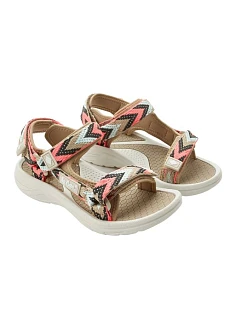 Lee Cooper Dámske sandále na suchý zips pre Letné plážové sandále Light Beige Women's