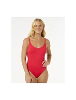 Jednodielne plavky RIP CURL Premium Surf Cheeky 1Pc, červené Jednodielne plavky RIP CURL Premium Surf Cheeky 1Pc, červené