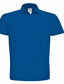 B&C ID.001 Piqué polo model 22421606 royal blue