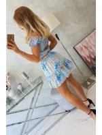 Modrá kvetinová sada Modrá kvetinová sada