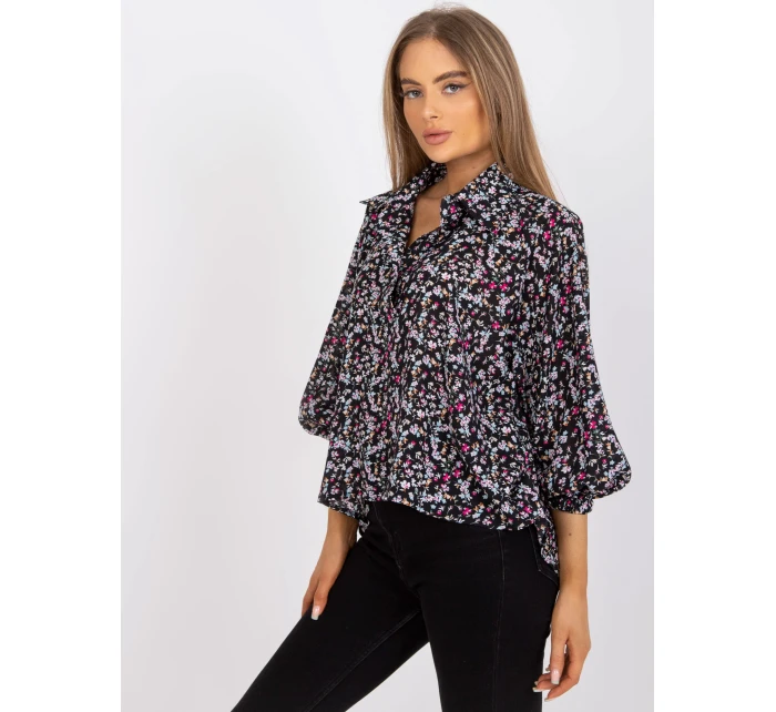 Blúzka CHA BZ 3303 1.34 čierna a ružová