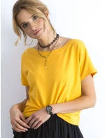 Tričko RV TS model 14816788 tmavě žlutá - FPrice Tričko RV TS model 14816788 tmavě žlutá - FPrice