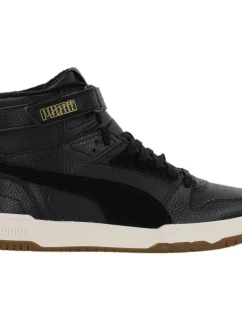 Pánske juniorské členkové topánky Rbd Game Wtr W 387604 02 Black and White - Puma