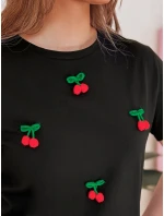 Dámské tričko černé Dstreet model 21988840 - FashionStreet