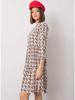 Šaty WN SK R821 1.65 svetlo béžová