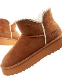 Wrangler Elsa zimní kotníkové boty zateplené pohodlné módní hnědé