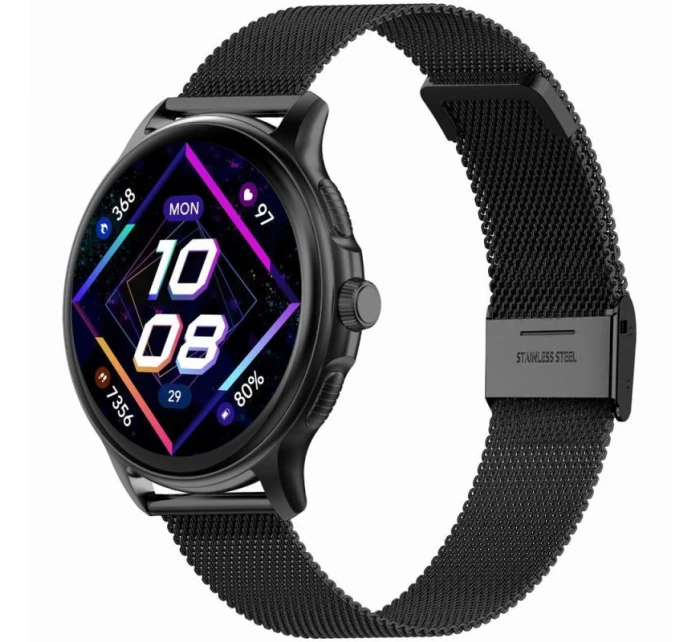 Dámské chytré hodinky Navy Blue Strap + Black model 21806503 - Gravity Dámské chytré hodinky Navy Blue Strap + Black model 21806503 - Gravity