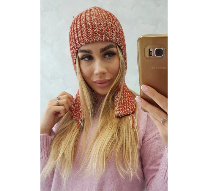 Dámska klapka na uši Jana K314 červená