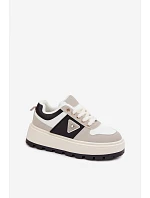 Dámské tenisky na platformě šedé model 22039752 - Boto