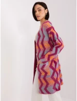 Sweter AT SW model 21768449 fuksjowy - FPrice Sweter AT SW model 21768449 fuksjowy - FPrice