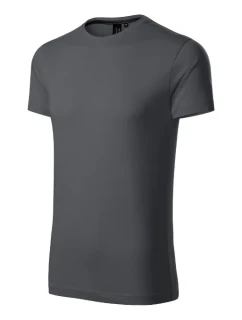 Exkluzívne pánske tričko light anthracite