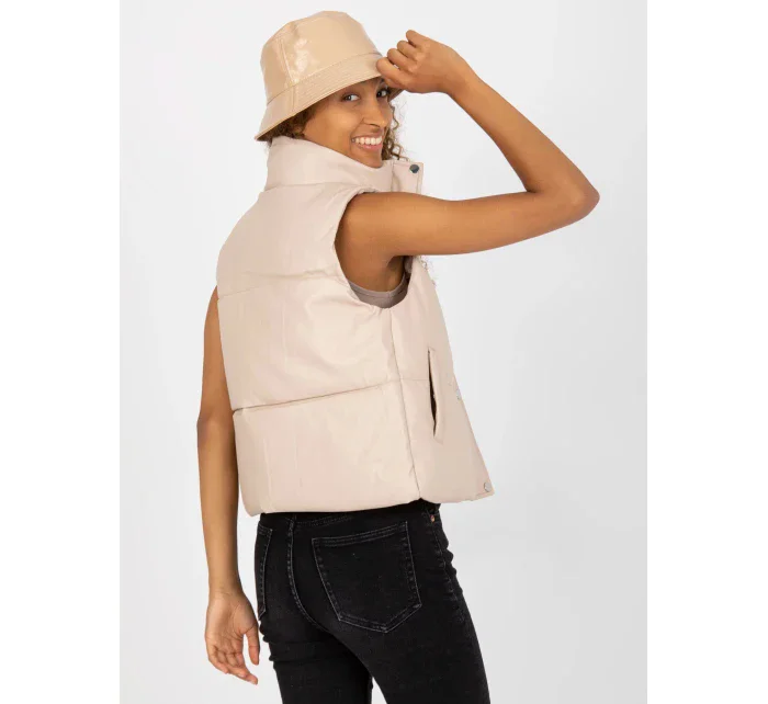 Dámska vesta NM KZ D2 3815-62.83 Light beige - FPrice