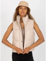 Dámska vesta NM KZ D2 3815-62.83 Light beige - FPrice
